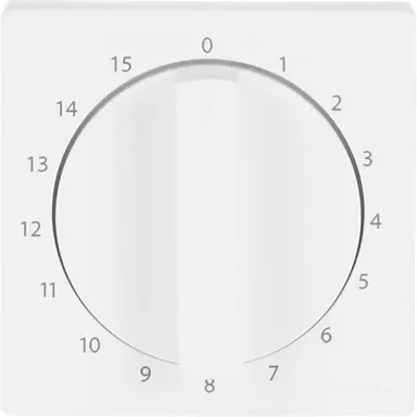 Busch-Jaeger 1770-884-103 draaigreep tijdschakelaar 15 min Future Linear studiowit mat