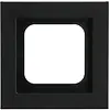 Busch-Jaeger 1721-275 afdekraam 1-voudig Axcent zwart mat