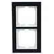 Busch-Jaeger 1722-223 afdekraam 2-voudig Axcent glas paars