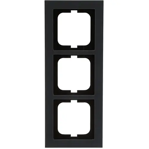 Busch-Jaeger 1723-248 afdekraam 3-voudig Axcent papier blauw