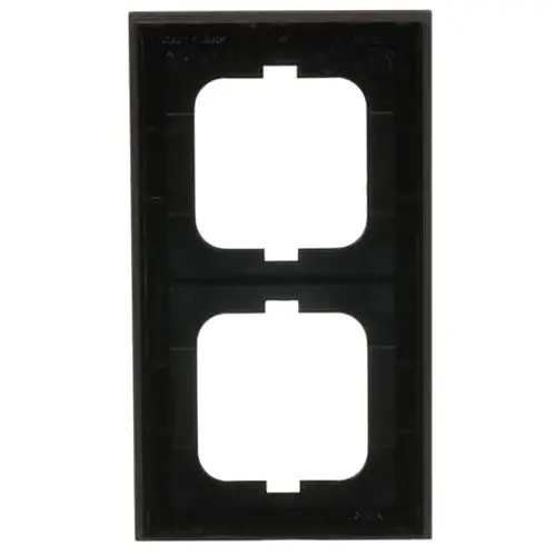 Busch-Jaeger 1722-243 afdekraam 2-voudig Axcent papier bruin