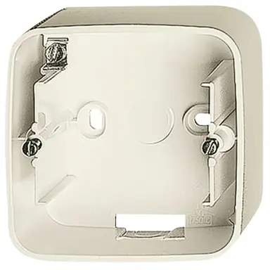 Busch-Jaeger 1701-212 opbouwbak 1-voudig Standaard SI