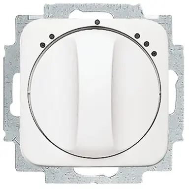 Busch-Jaeger 2711 UCDRL-214 driestandenschakelaar met binnenwerk en knop Reflex SI