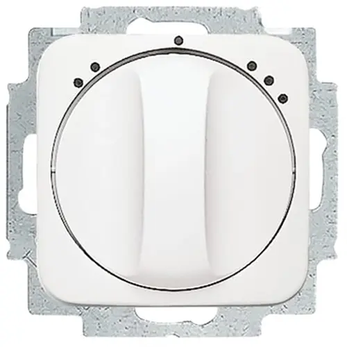 Busch-Jaeger 2711 UCDRL-214 driestandenschakelaar met binnenwerk en knop Reflex SI