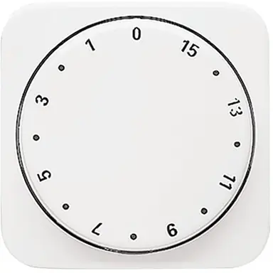 Busch-Jaeger 1770-214-102 draaiknop tijdschakelaar 15 min Reflex SI