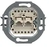 Busch-Jaeger 0215 RJ45 data wandcontactdoos CAT3 afzonderlijk bedraad