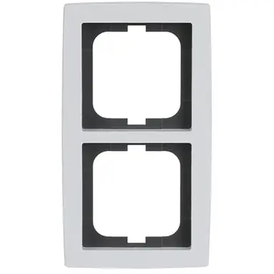 Busch-Jaeger 1722-84 afdekraam 2-voudig Solo studiowit