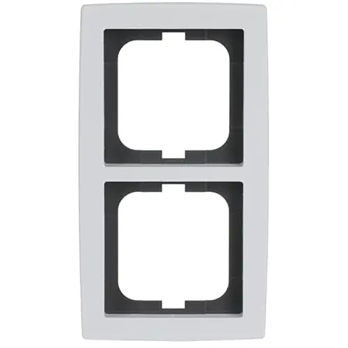 Busch-Jaeger 1722-84 afdekraam 2-voudig Solo studiowit