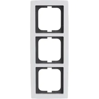 Busch-Jaeger 1723-84 afdekraam 3-voudig Solo studiowit