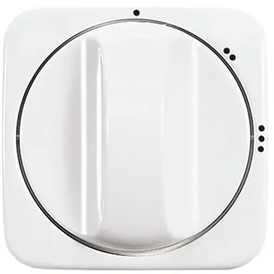 Busch-Jaeger 2542 DR/02-214 draaiknop driestandenschakelaar Reflex SI