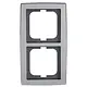 Busch-Jaeger 1722-80G afdekraam 2-voudig Solo chroom glans