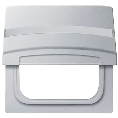 Busch-Jaeger 2118 GKN-33 cpl+tekstkd verl si a-w alu