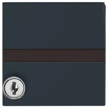 Busch-Jaeger 2118 GKSLN-35 cpl+tekstkd+slot ver si ant