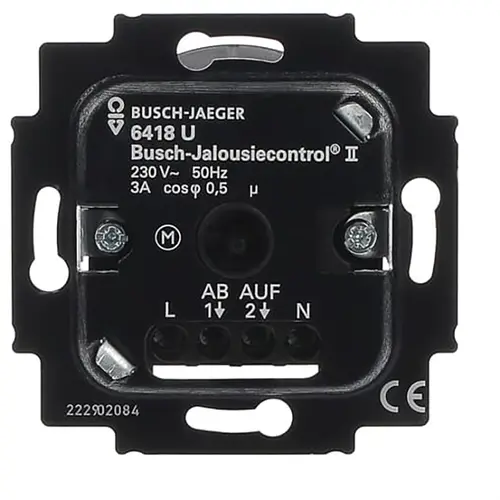 Busch-Jaeger 6418 U jaloezie basissokkel