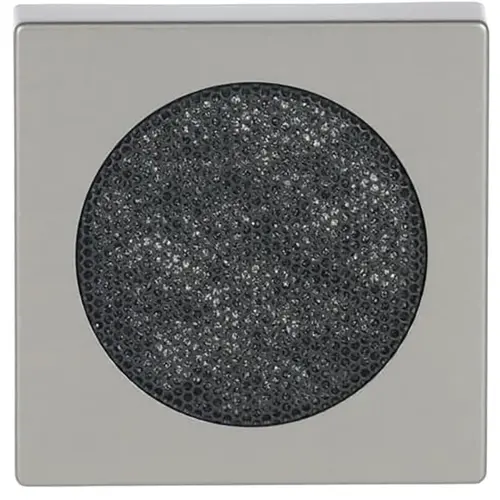 Busch-Jaeger 8253-866 centraalplaat radioluidspreker Pure Stainless Steel