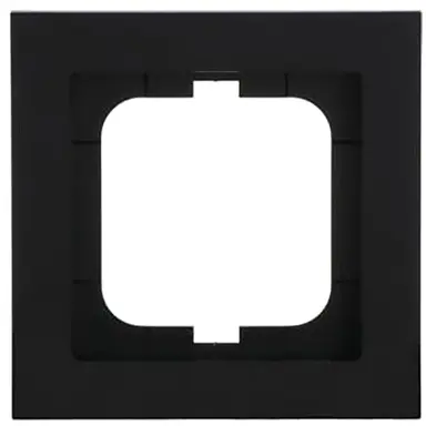 Busch-Jaeger 1721-281 afdekraam 1-voudig Axcent zwart