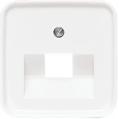 Busch-Jaeger 1803-214 centraalplaat RJ45 wandcontactdoos 1-voudig Reflex SI