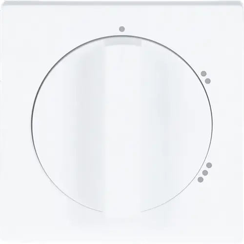 Busch-Jaeger 2542 DR/02-884 draaiknop driestandenschakelaar Future Linear studiowit mat