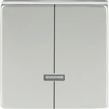 Busch-Jaeger 6545-866 dimmerknop serietastdimmer Pure Stainless Steel