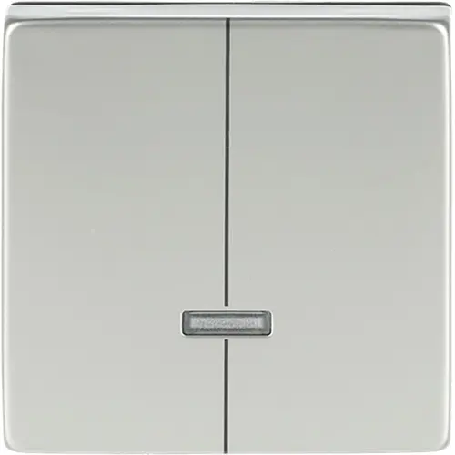 Busch-Jaeger 6545-866 dimmerknop serietastdimmer Pure Stainless Steel
