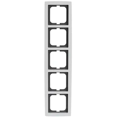 Busch-Jaeger 1725-84 afdekraam 5-voudig Solo studiowit