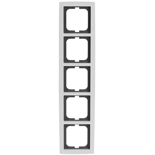 Busch-Jaeger 1725-84 afdekraam 5-voudig Solo studiowit