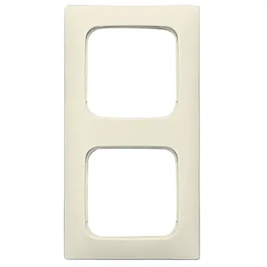 Busch-Jaeger 2512-212K-102 afdekraam-Linear 2-voudig Standaard SI