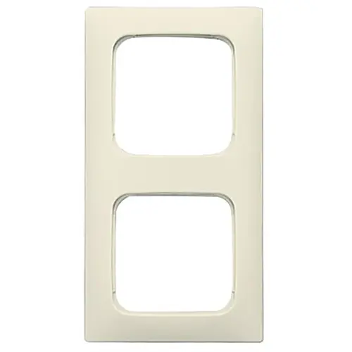 Busch-Jaeger 2512-212K-102 afdekraam-Linear 2-voudig Standaard SI