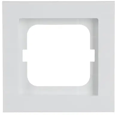 Busch-Jaeger 1721-284 afdekraam 1-voudig Axcent studiowit glans