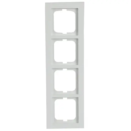 Busch-Jaeger 1724-284 afdekraam 4-voudig Axcent studiowit glans