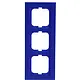 Busch-Jaeger 1723-288 Busch-Jaeger afdekraam 3-voudig Axcent blauw