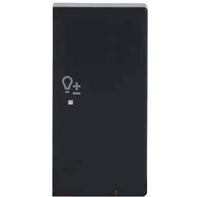 Busch-Jaeger 6234-22-81 bedieningswip rechts symbool dimmer tbv bedieningselement flex 2-voudig Future Linear antraciet glans