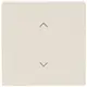 Busch-Jaeger 6232-10-82 bedieningswip 1-voudig met pijlsymbolen tbv bedieningselement flex Future Linear creme glans