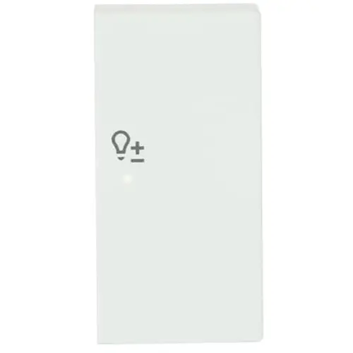 Busch-Jaeger 6234-22-884 bedieningswip rechts symbool dimmer tbv bedieningselement flex 2-voudig Future Linear studiowit mat