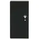 Busch-Jaeger 6231-21-885 bedieningswip links symbool licht tbv bedieningselement flex 2-voudig Future Linear zwart mat