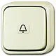 Busch-Jaeger 2621APKI206/11-503 wip-impulsdrukker wissel 1-polig opbouw AP plus creme