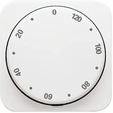 Busch-Jaeger 1771-214-102 draaiknop tijdschakelaar 120 min Reflex SI