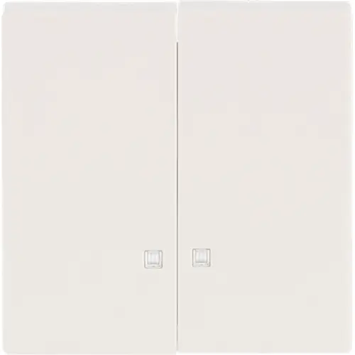 Busch-Jaeger 1785 K-82 schakelwip 2-voudig met controlevenster Future Linear creme