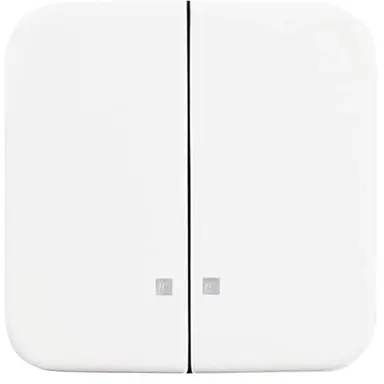 Busch-Jaeger 2505 K-214 schakelwip 2-voudig controlevenster Reflex SI