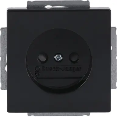 Busch-Jaeger 2300 UCRKS-81-503 wandcontactdoos zonder randaarde Future linear antraciet glans