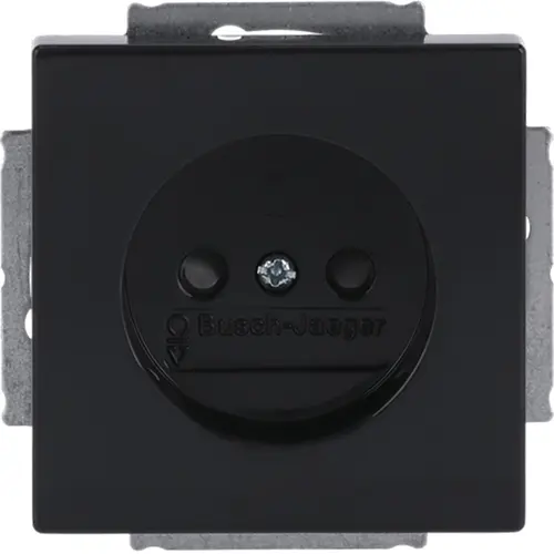 Busch-Jaeger 2300 UCRKS-81-503 wandcontactdoos zonder randaarde Future linear antraciet glans