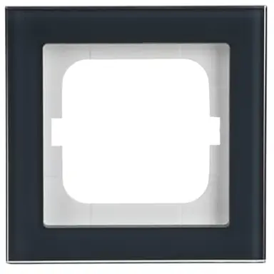 Busch-Jaeger 1721-229 afdekraam 1-voudig Axcent glas oester