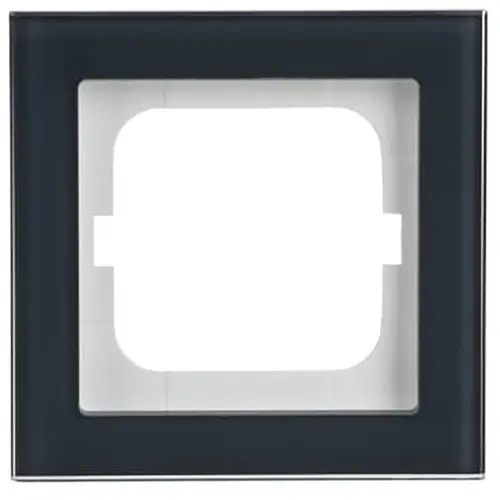 Busch-Jaeger 1721-229 afdekraam 1-voudig Axcent glas oester