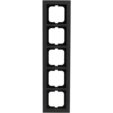 Busch-Jaeger 1725-290 afdekraam 5-voudig Axcent leisteen grijs