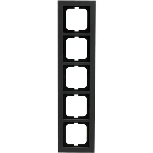 Busch-Jaeger 1725-290 afdekraam 5-voudig Axcent leisteen grijs