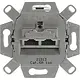 Busch-Jaeger 0218/12-101 RJ45 data wandcontactdoos CAT6A 2-voudig