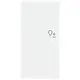 Busch-Jaeger 6234-21-84 bedieningswip links symbool dimmer tbv bedieningselement flex 2-voudig Future Linear studiowit glans
