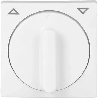 Busch-Jaeger 2542 DR-914 draaiknop jaloezieschakelaar Balance SI wit glans