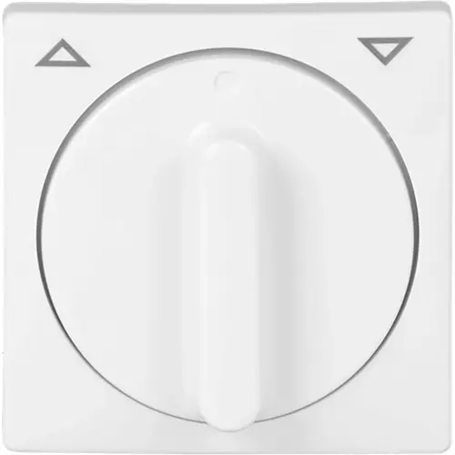 Busch-Jaeger 2542 DR-914 draaiknop jaloezieschakelaar Balance SI wit glans