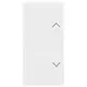 Busch-Jaeger 6232-20-84 bedieningswip links of rechts met pijlsymbolen tbv bedieningselement flex 2-voudig Future Linear studiowit glans